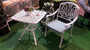 Приставной стол Вишневый Садъ Классик Белый, садовая мебель