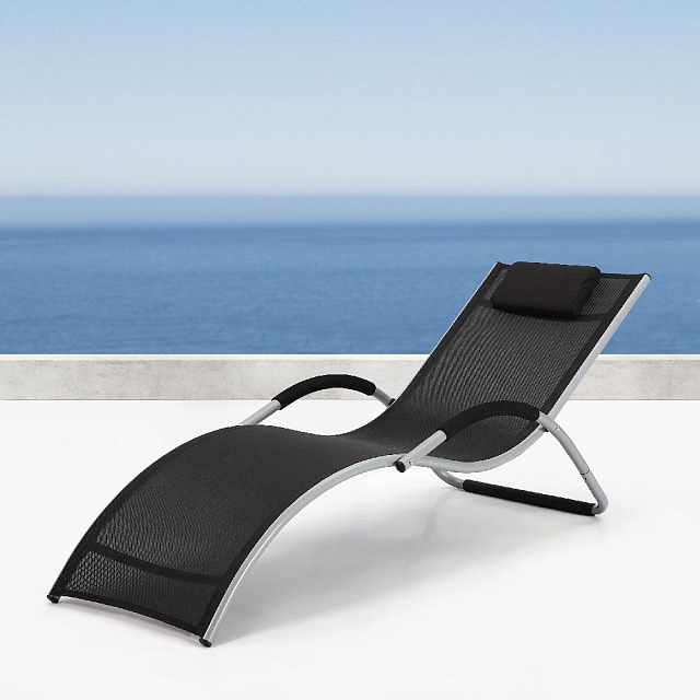 Шезлонг Garden Way Brigo Black 