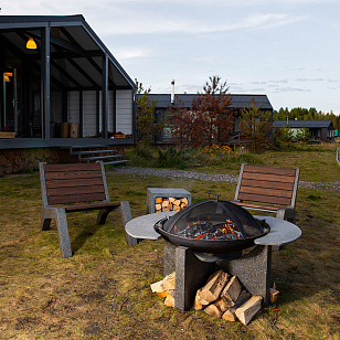 Уличное кресло Concretika C-lounge для сада и загородного дома Уличное кресло Concretika C-lounge, уличное оборудование