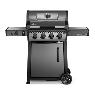 газовый гриль napoleon freestyle 425 sib (с ик горелкой 2/3 и дверцей)