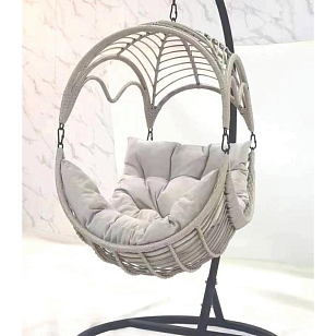 Подвесное кресло Cocoon Chair 178 Grey, садовая мебель