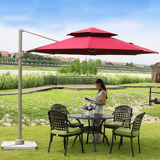 Дачный зонтик Garden Way Miami Bordo 