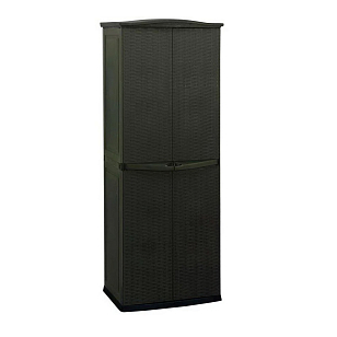 Дачный шкаф Keter Style Tall графит, садовая мебель