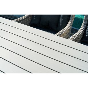 Обеденный стол Lite Venezia 180 серый, садовая мебель