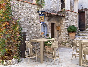 Стул барный Siesta Contract Air Bar 75 Цвет: бежевый, садовая мебель