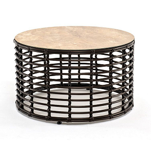 Журнальный стол 4SIS Парма Цвет: бронзовый для дачи Журнальный стол 4SIS Парма Цвет: бронзовый, садовая мебель