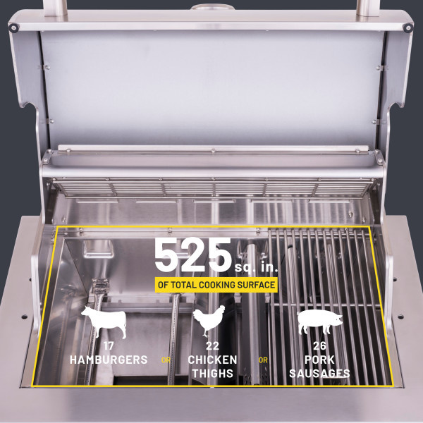 Встраиваемый гриль Char-Broil Medallion Series 4S