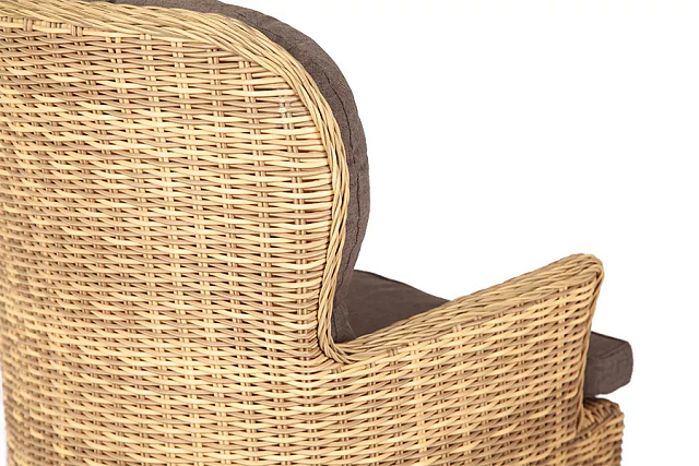 Кресло 4SIS Алиса, цвет соломенный 