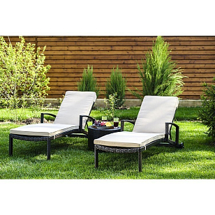 Комплект для отдыха Joygarden Milano темно-коричневый, садовая мебель