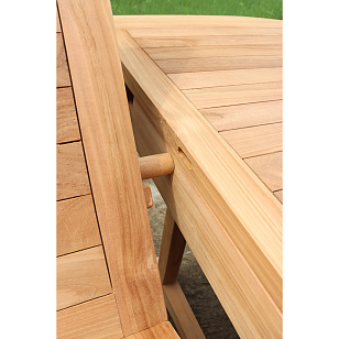 Стол из тика Lite Madrid, садовая мебель