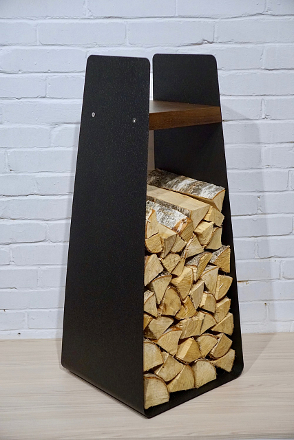 Дровник Grey stone Woodbox slim L