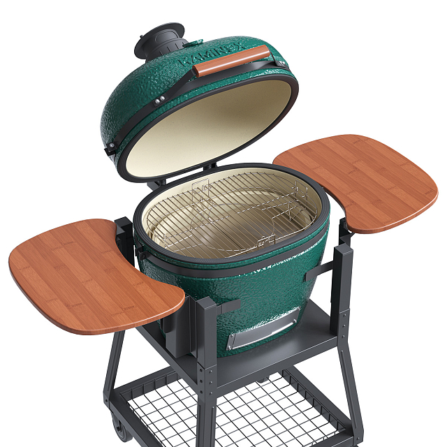 гриль керамический kaminex forno зеленый