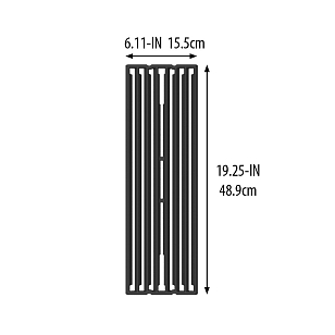 Чугунная двухсторонняя решетка Broil King для грилей Regal / Imperial / Smoke для сада