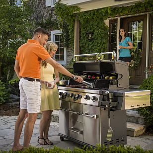 гриль газовый broil king imperial s690ir