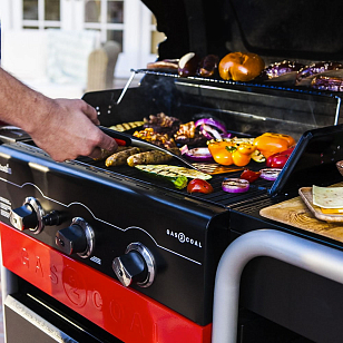 Угольный + газовый гриль Char-Broil Hybrid Gas2Coal