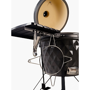 гриль керамический diamond egg xl pro цвет: серый для приготовления пищи гриль керамический diamond egg xl pro цвет: серый для дачи