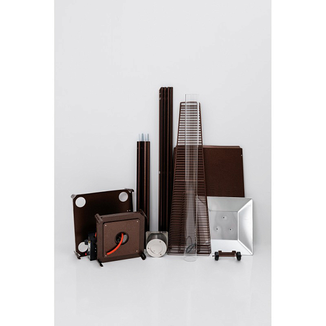 Уличный газовый обогреватель Stalleh Pyramid X4 Hörn Bronse 