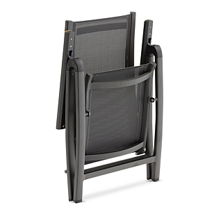 Кресло складное Brafritid Andy антрацит, садовая мебель