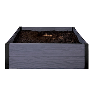 Кашпо-грядка Keter Maple Square Цвет: серый, уличное оборудование