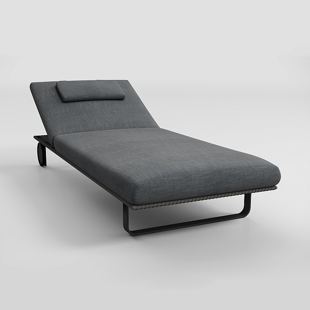 Шезлонг Gardenini Premium Hacienda S Карбон / Темно-серый 