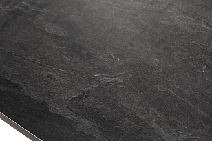 Журнальный стол 4SIS Верона 120 х 65, каркас черный муар, столешница серый гранит, садовая мебель