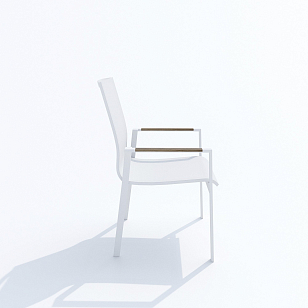 Обеденная группа Ideal Patio Mirra Sola 220 Цвет: белый, садовая мебель