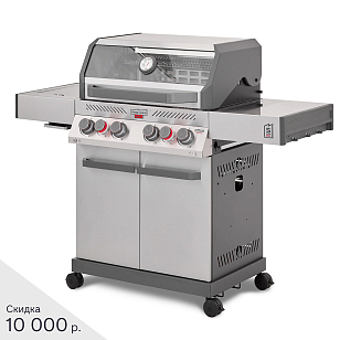 газовый гриль primeliner s class pro (с боковой и задней ик горелкой)
