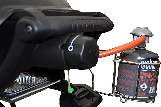 гриль газовый weber q 2200 black line, черный