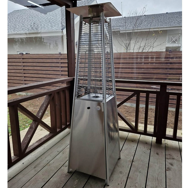 Уличный газовый обогреватель WWT 13I Stainless steel Mini 