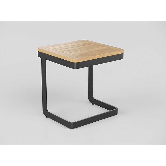 Шезлонг Gardenini Premium Hacienda Карбон / Темно-серый 