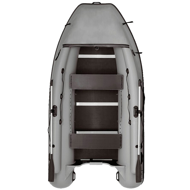 Лодка ПВХ Фрегат 390 F серая