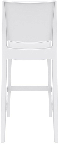 Стул барный Siesta Contract Maya Bar 75 Цвет: белый, садовая мебель