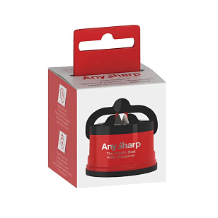 Точилка для ножей AnySharp Classic Цвет: красный для сада