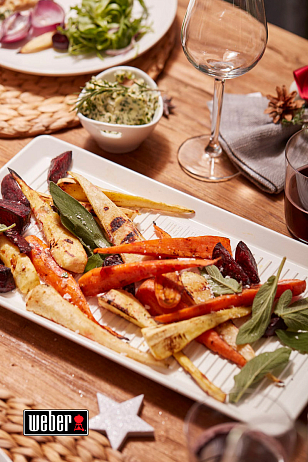 Блюдо прямоугольное Weber для сада