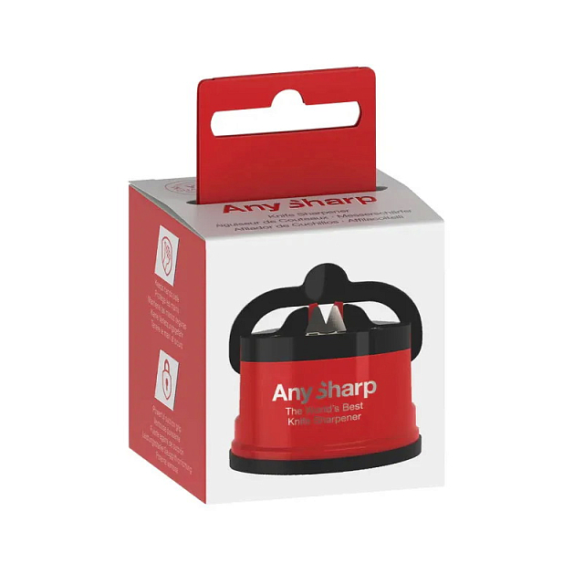 Точилка для ножей AnySharp Classic Цвет: красный