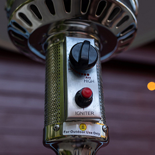 Уличный газовый обогреватель La Hacienda H1 Bronze, уличное оборудование