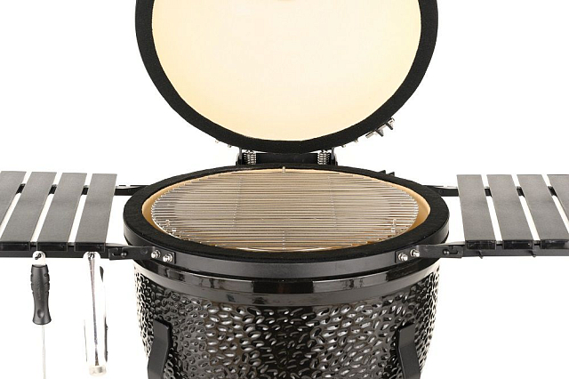 керамический гриль masterbuilt kamado black