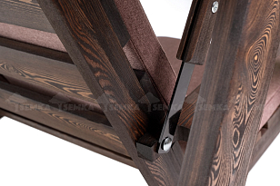 Качели Semka Floresta wenge лиственница, садовая мебель