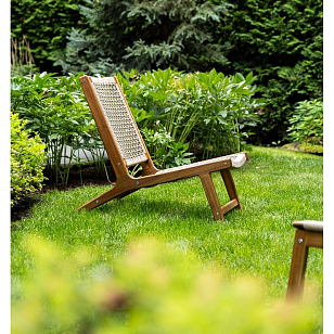 Кресло-лаунж из акации Joygarden Calisto, садовая мебель