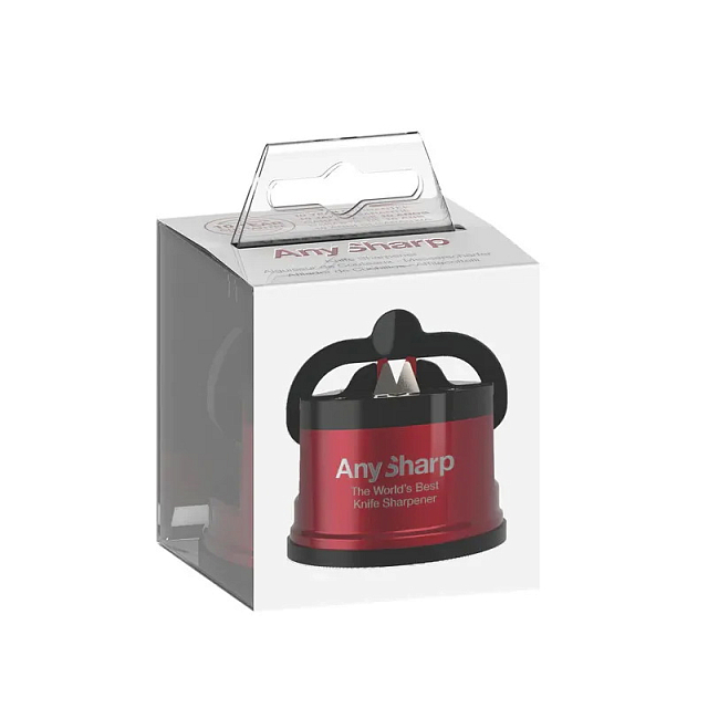 Точилка для ножей AnySharp Pro Цвет: красный