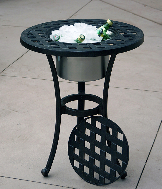 Стол с ведром для льда Вишневый Садъ Модерн D53 