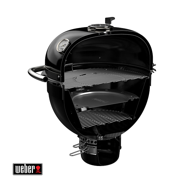 угольный гриль weber summit kamado e-6