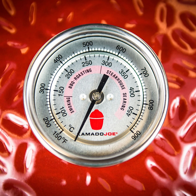 Керамический гриль барбекю Kamado Classic Joe III Red
