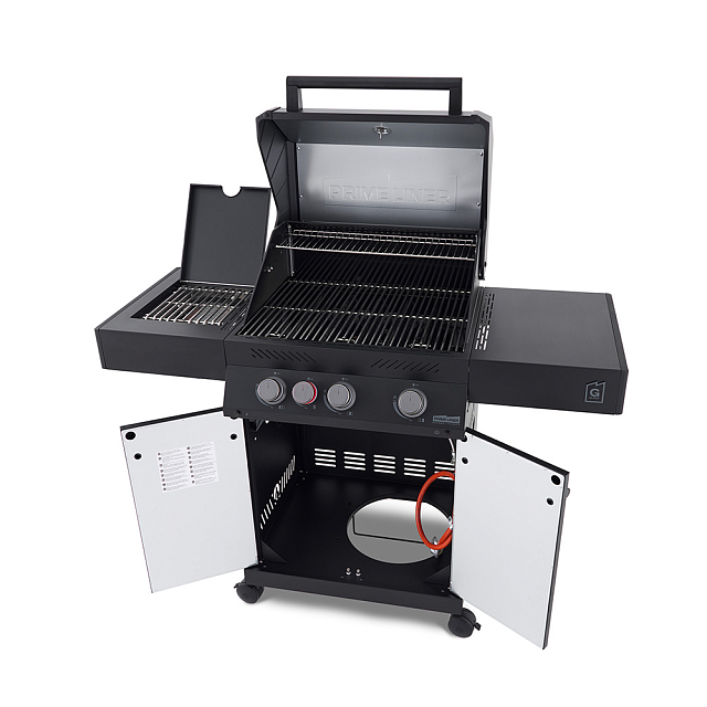 газовый гриль primeliner g class 3b basic черный
