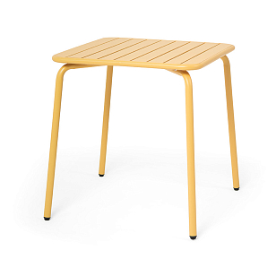 Стол 4SIS Гелиос, цвет желтый, садовая мебель