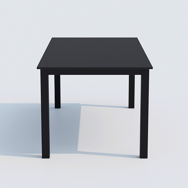 Обеденная группа Ideal Patio Dolla Sola 180 Цвет: карбон, серый 