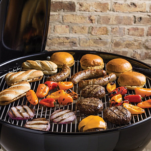 Гриль угольный Weber Original Kettle, E-5710, черный для приготовления пищи гриль угольный weber original kettle, e-5710, черный