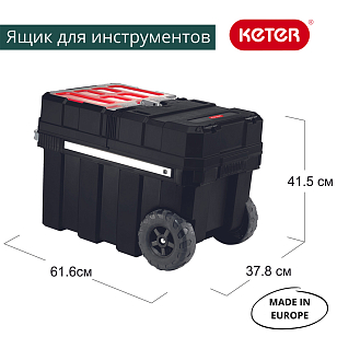 Ящик для инструментов Keter Master Pro Sliding Tool Chest (Masterloader), садовая мебель