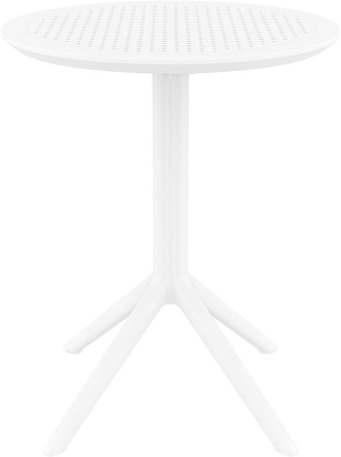 Стол Siesta Contract Sky Ø60 Цвет: белый, садовая мебель
