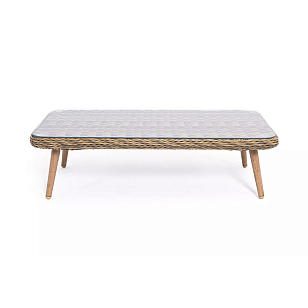 Журнальный столик 4SIS Прованс, цвет соломенный для дачи Журнальный столик 4SIS Прованс, цвет соломенный, садовая мебель